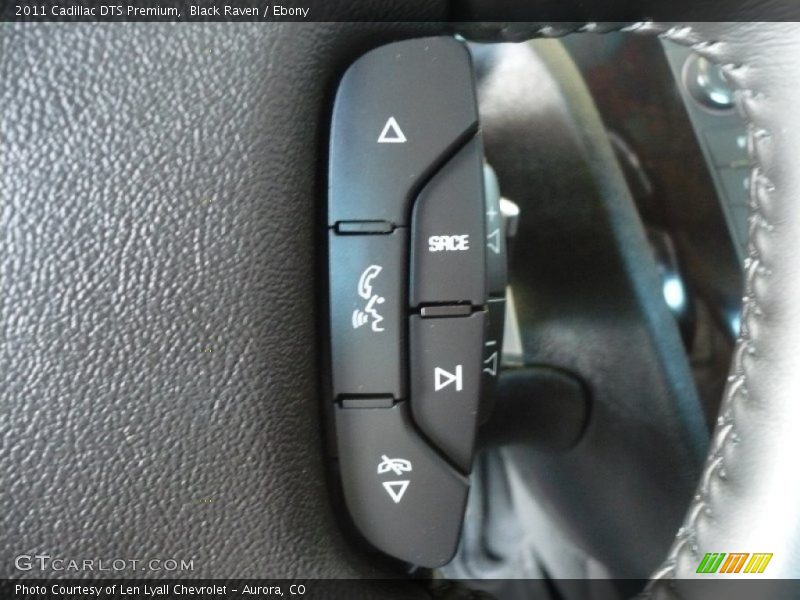 Black Raven / Ebony 2011 Cadillac DTS Premium