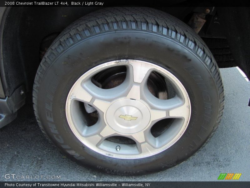 Black / Light Gray 2008 Chevrolet TrailBlazer LT 4x4