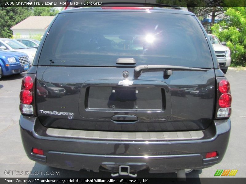 Black / Light Gray 2008 Chevrolet TrailBlazer LT 4x4