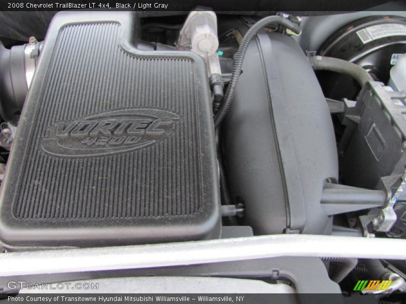 Black / Light Gray 2008 Chevrolet TrailBlazer LT 4x4