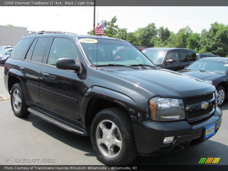 Black / Light Gray 2008 Chevrolet TrailBlazer LT 4x4
