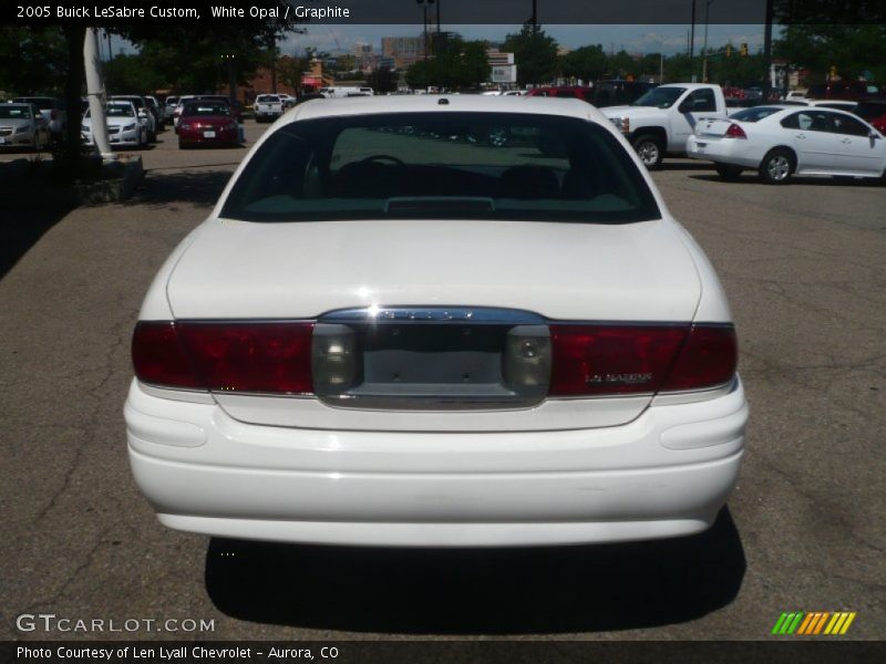 White Opal / Graphite 2005 Buick LeSabre Custom