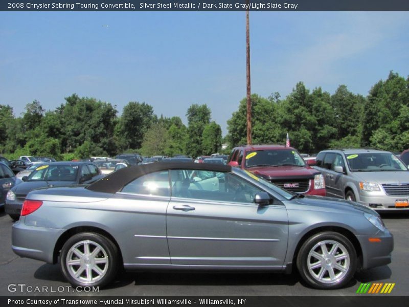  2008 Sebring Touring Convertible Silver Steel Metallic