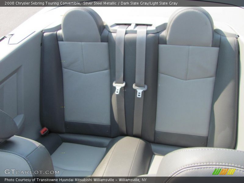  2008 Sebring Touring Convertible Dark Slate Gray/Light Slate Gray Interior