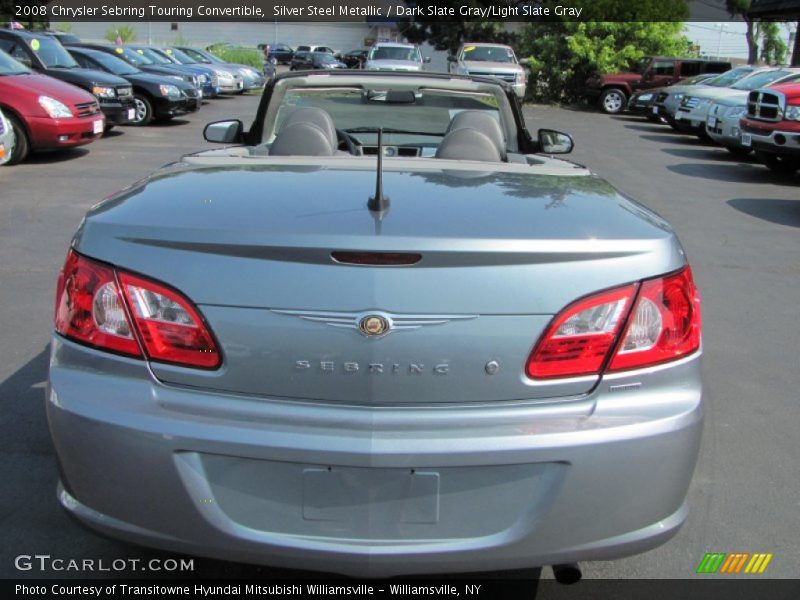  2008 Sebring Touring Convertible Silver Steel Metallic