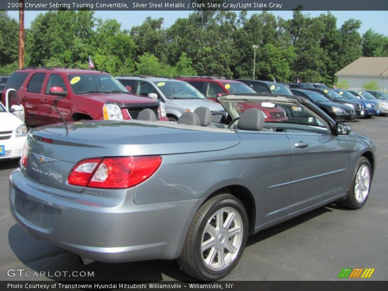  2008 Sebring Touring Convertible Silver Steel Metallic