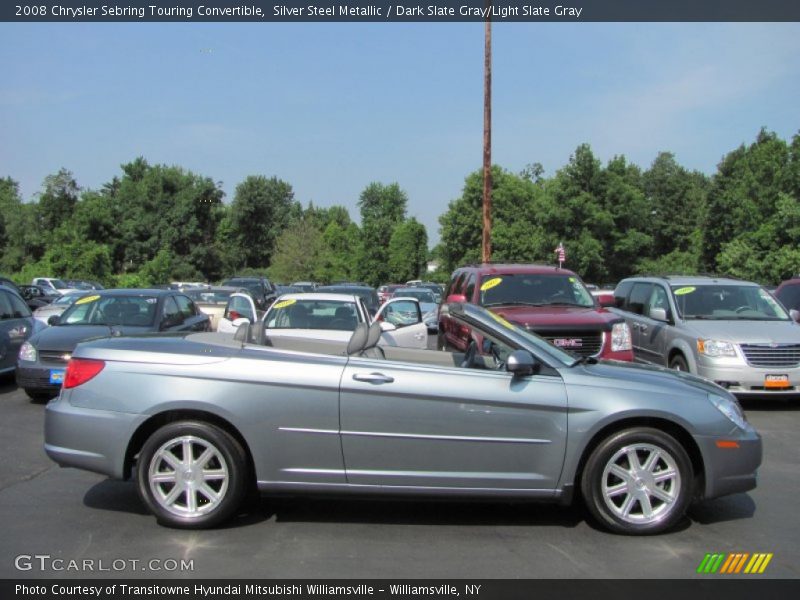  2008 Sebring Touring Convertible Silver Steel Metallic