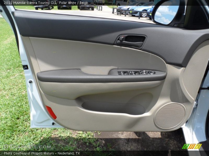 Door Panel of 2011 Elantra Touring GLS