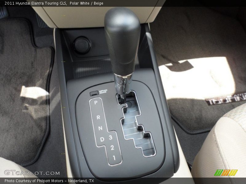  2011 Elantra Touring GLS 4 Speed Automatic Shifter