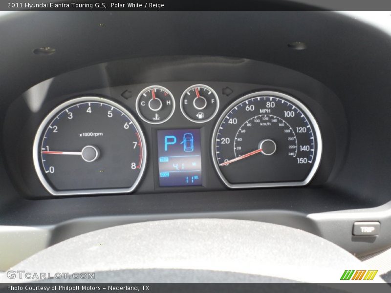  2011 Elantra Touring GLS Touring GLS Gauges