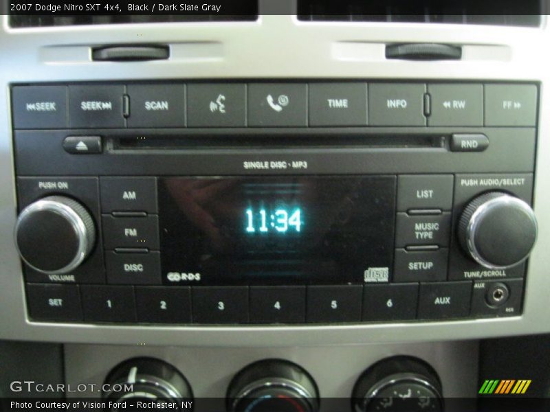 Black / Dark Slate Gray 2007 Dodge Nitro SXT 4x4