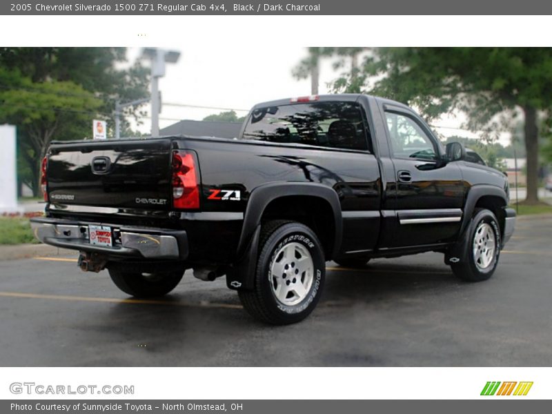 Black / Dark Charcoal 2005 Chevrolet Silverado 1500 Z71 Regular Cab 4x4