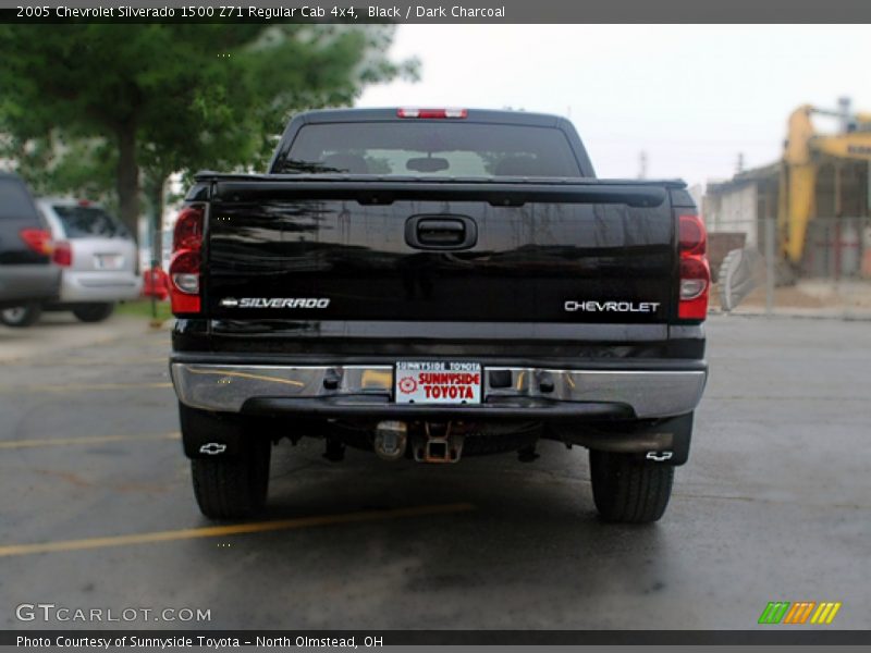 Black / Dark Charcoal 2005 Chevrolet Silverado 1500 Z71 Regular Cab 4x4