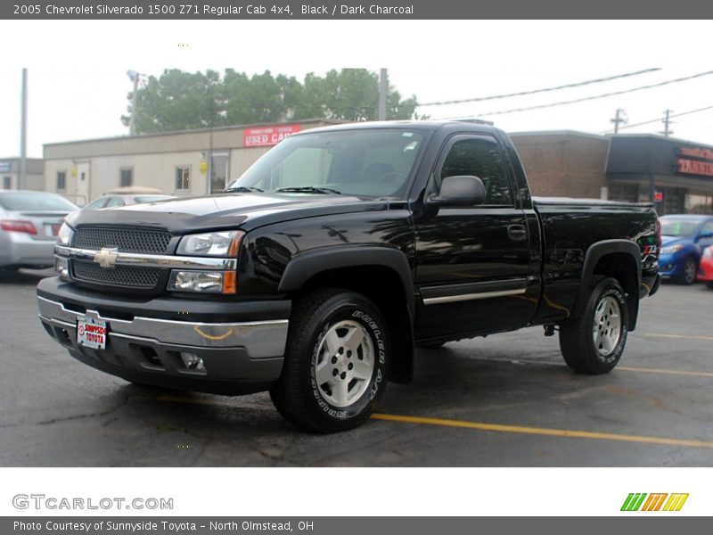 Black / Dark Charcoal 2005 Chevrolet Silverado 1500 Z71 Regular Cab 4x4