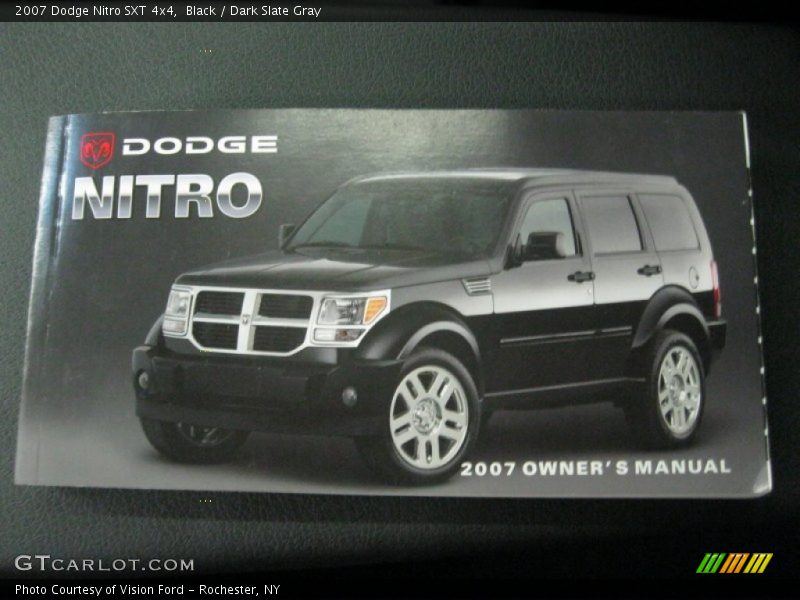 Black / Dark Slate Gray 2007 Dodge Nitro SXT 4x4