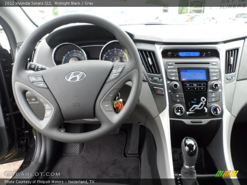 Dashboard of 2012 Sonata GLS