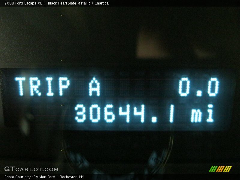Black Pearl Slate Metallic / Charcoal 2008 Ford Escape XLT