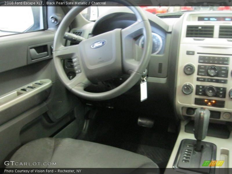 Black Pearl Slate Metallic / Charcoal 2008 Ford Escape XLT