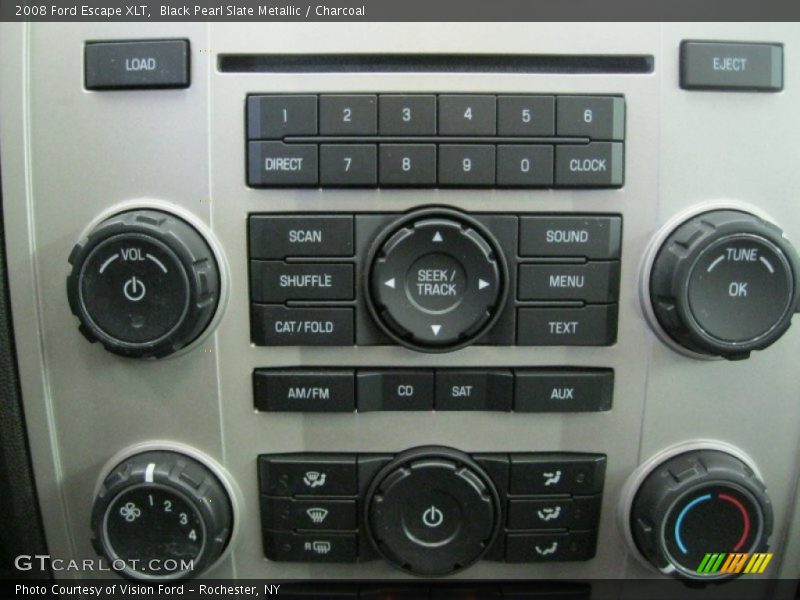 Black Pearl Slate Metallic / Charcoal 2008 Ford Escape XLT