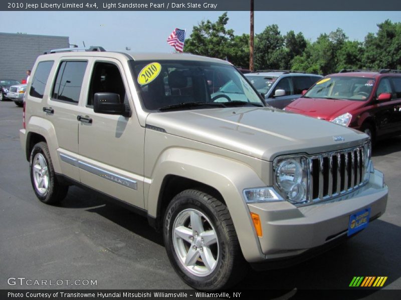 Light Sandstone Pearl / Dark Slate Gray 2010 Jeep Liberty Limited 4x4