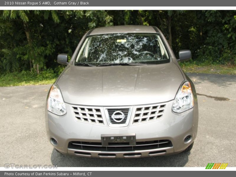 Gotham Gray / Black 2010 Nissan Rogue S AWD