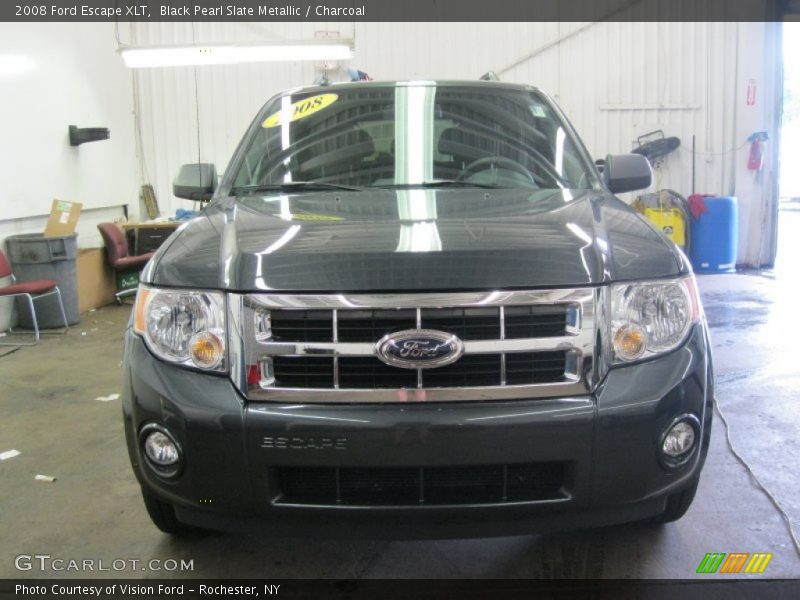 Black Pearl Slate Metallic / Charcoal 2008 Ford Escape XLT
