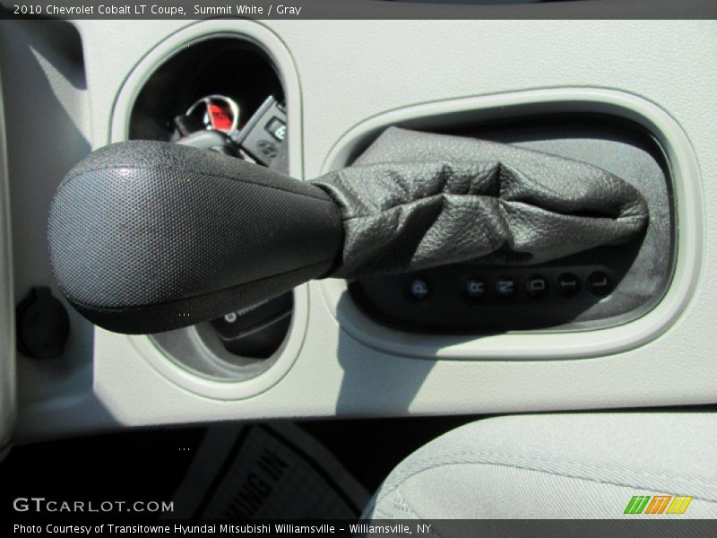Summit White / Gray 2010 Chevrolet Cobalt LT Coupe