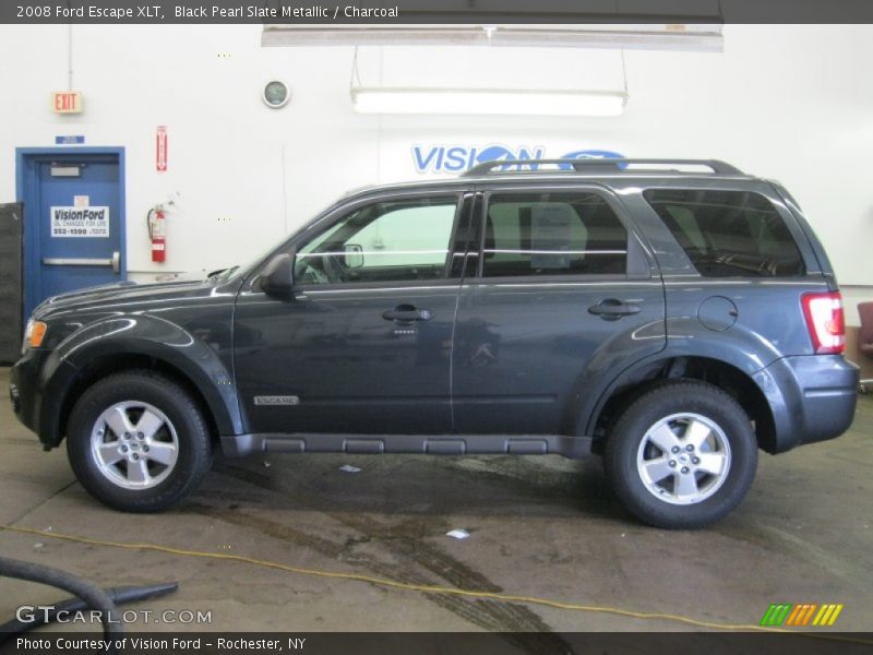 Black Pearl Slate Metallic / Charcoal 2008 Ford Escape XLT