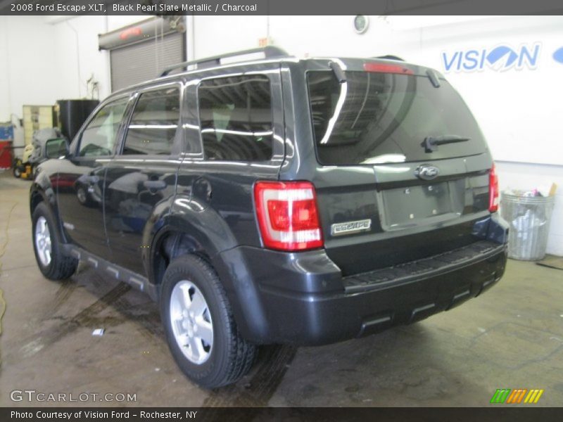 Black Pearl Slate Metallic / Charcoal 2008 Ford Escape XLT