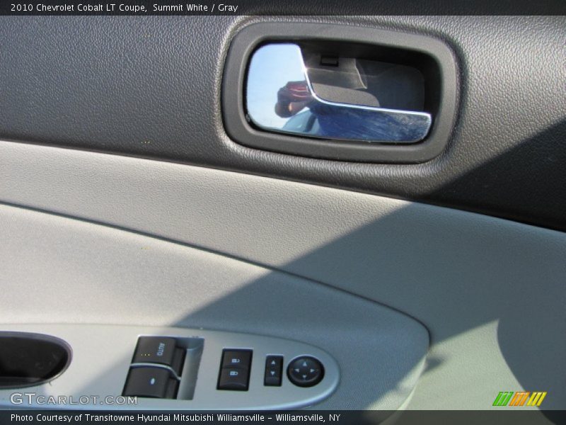 Summit White / Gray 2010 Chevrolet Cobalt LT Coupe