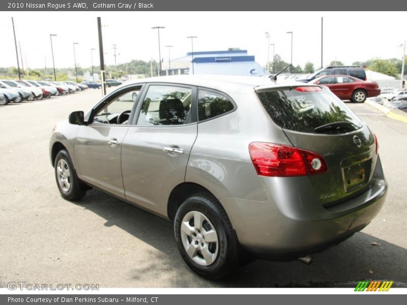 Gotham Gray / Black 2010 Nissan Rogue S AWD