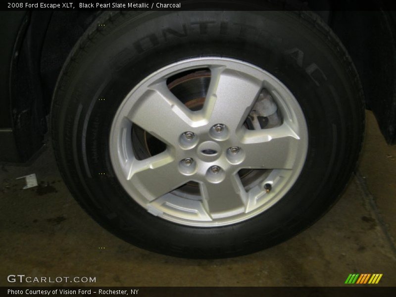 Black Pearl Slate Metallic / Charcoal 2008 Ford Escape XLT