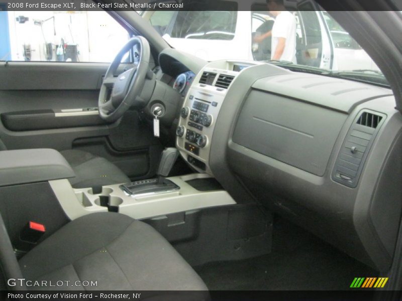 Black Pearl Slate Metallic / Charcoal 2008 Ford Escape XLT