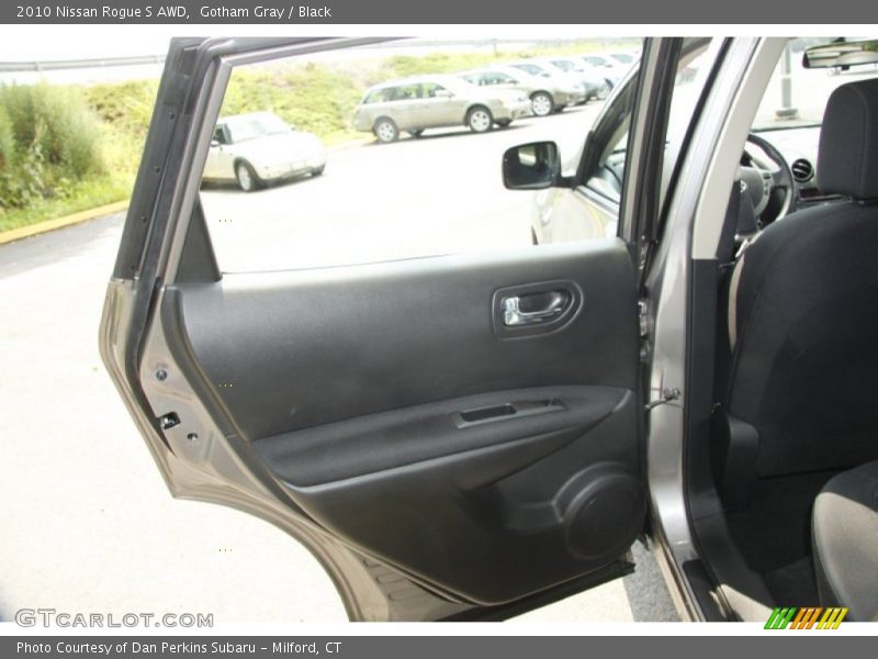 Gotham Gray / Black 2010 Nissan Rogue S AWD