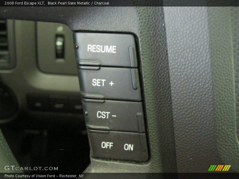 Black Pearl Slate Metallic / Charcoal 2008 Ford Escape XLT