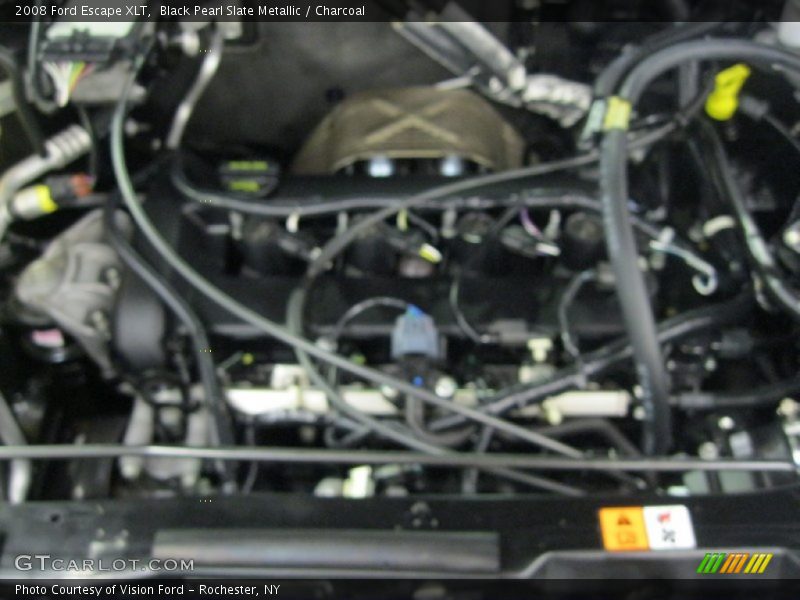 Black Pearl Slate Metallic / Charcoal 2008 Ford Escape XLT