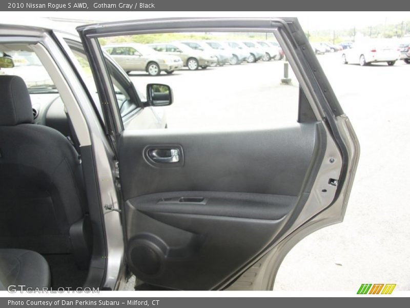 Gotham Gray / Black 2010 Nissan Rogue S AWD