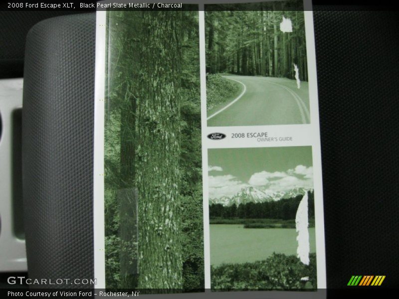 Black Pearl Slate Metallic / Charcoal 2008 Ford Escape XLT