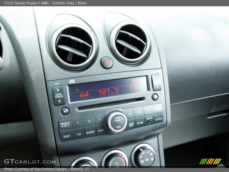 Gotham Gray / Black 2010 Nissan Rogue S AWD