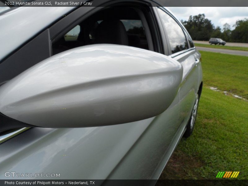 Radiant Silver / Gray 2012 Hyundai Sonata GLS