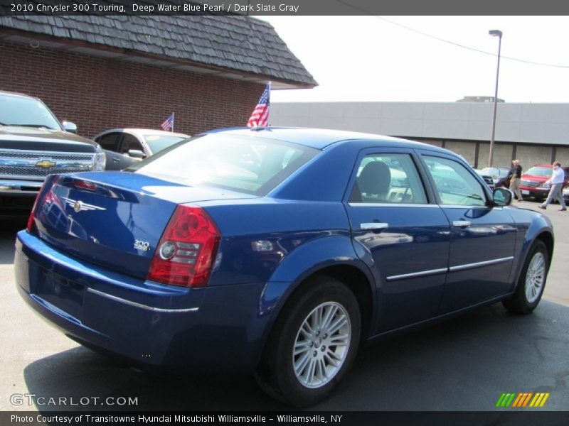 Deep Water Blue Pearl / Dark Slate Gray 2010 Chrysler 300 Touring