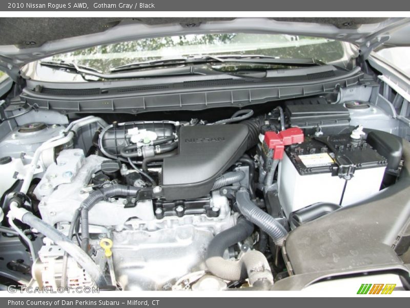 Gotham Gray / Black 2010 Nissan Rogue S AWD