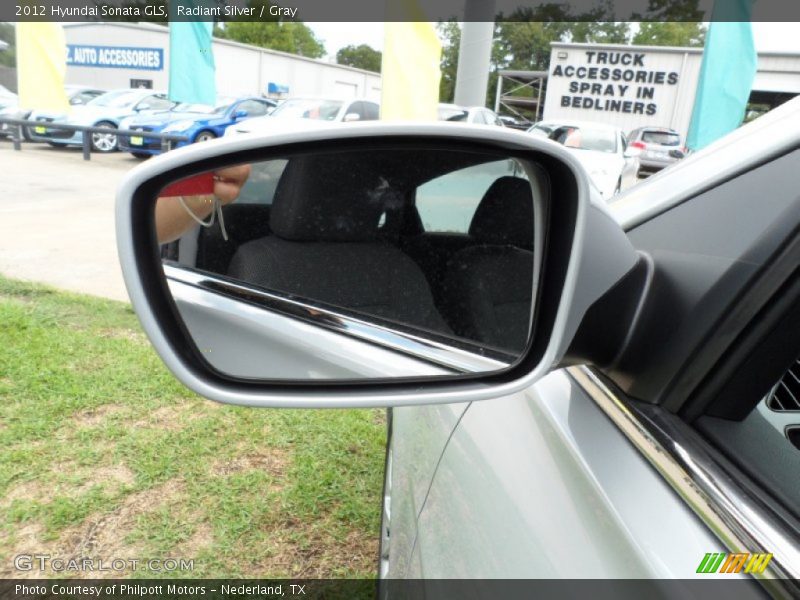 Radiant Silver / Gray 2012 Hyundai Sonata GLS