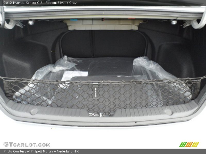 Radiant Silver / Gray 2012 Hyundai Sonata GLS