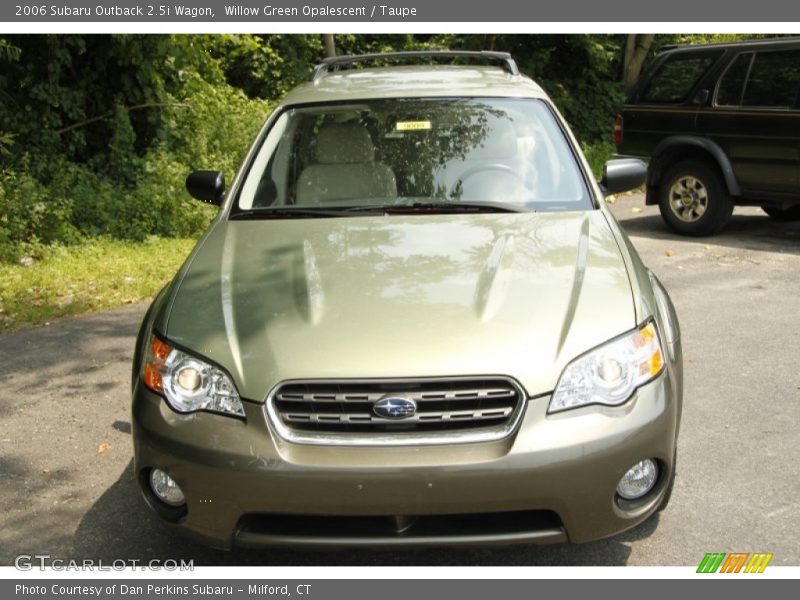 Willow Green Opalescent / Taupe 2006 Subaru Outback 2.5i Wagon