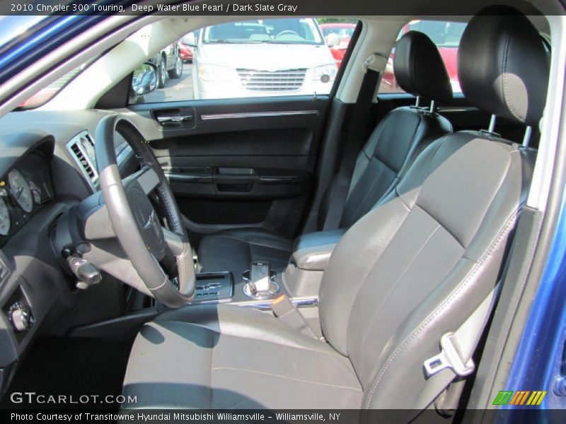 Deep Water Blue Pearl / Dark Slate Gray 2010 Chrysler 300 Touring