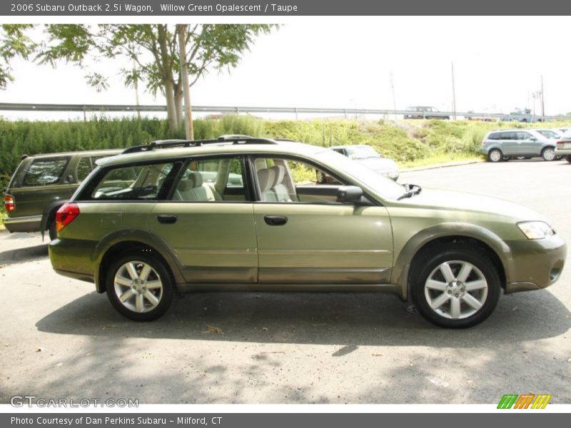 Willow Green Opalescent / Taupe 2006 Subaru Outback 2.5i Wagon
