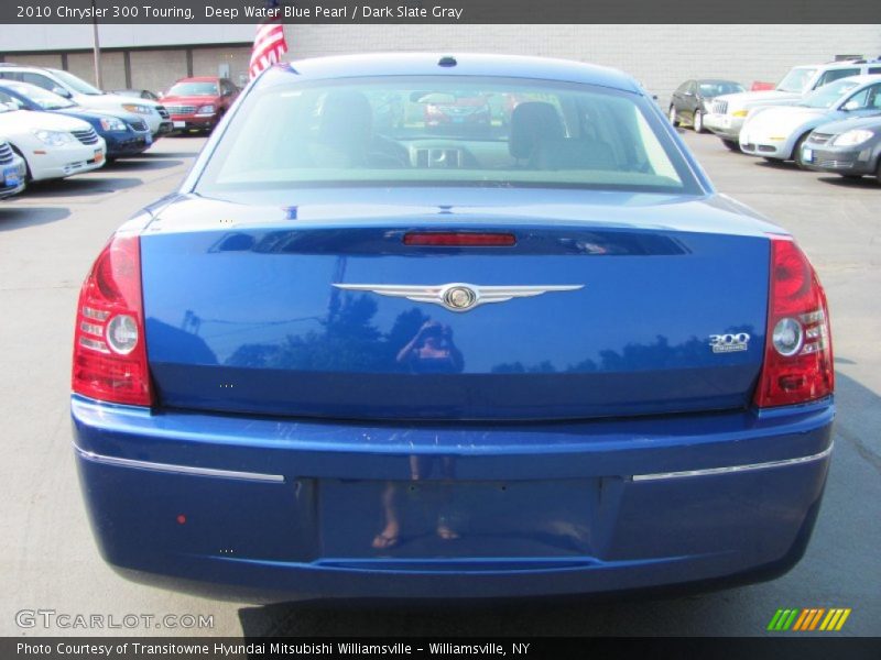 Deep Water Blue Pearl / Dark Slate Gray 2010 Chrysler 300 Touring