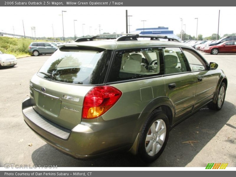 Willow Green Opalescent / Taupe 2006 Subaru Outback 2.5i Wagon