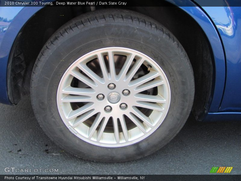 Deep Water Blue Pearl / Dark Slate Gray 2010 Chrysler 300 Touring